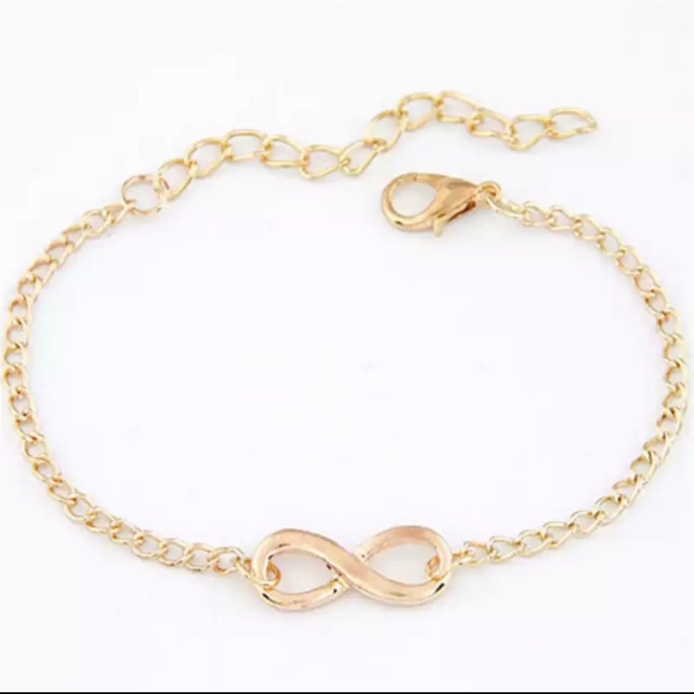 Gold Filled Infinity Bracelet